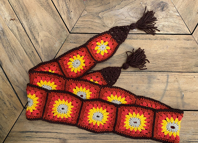 Falling Colors Shawl/Scarf
