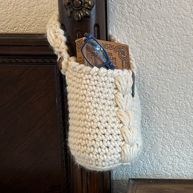 Barley Buttoned Basket