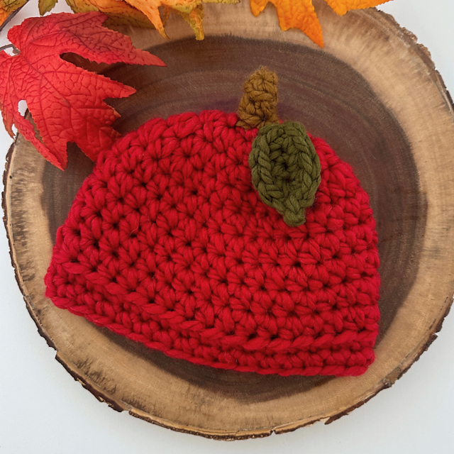 Thick and Quick Apple Hat