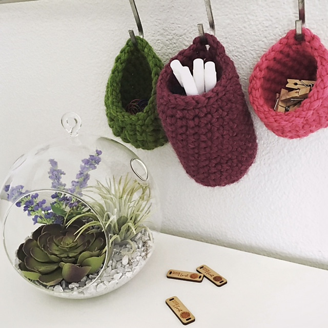 Trio of Hanging Baskets
