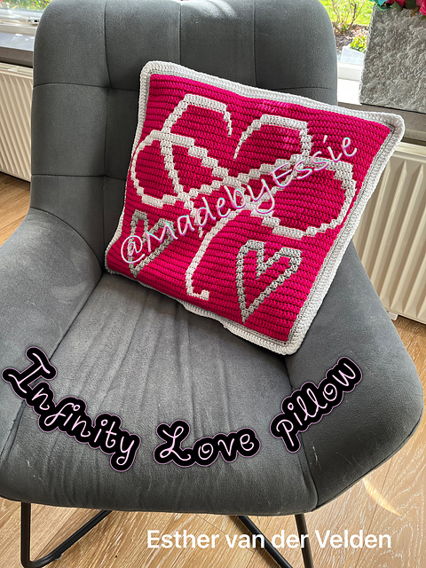 InfinityLove cushion cover