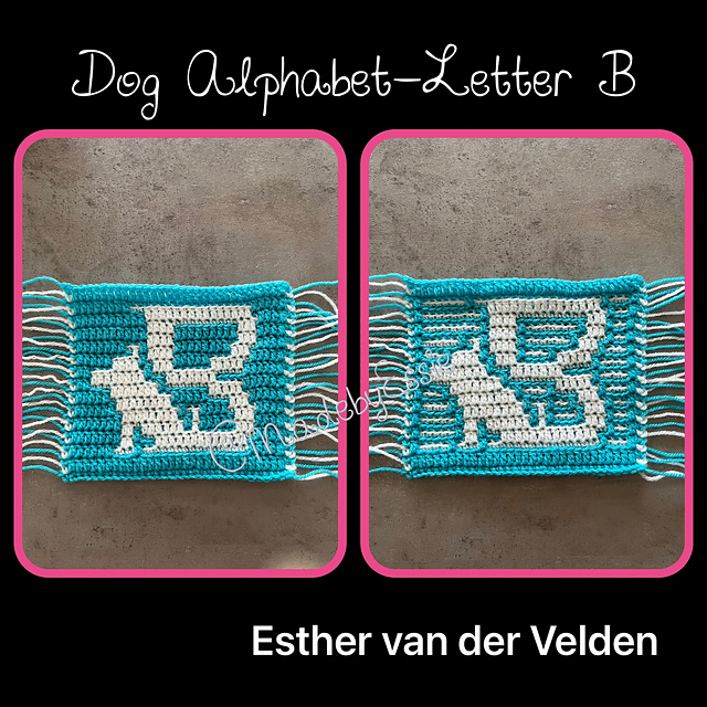 Dog Alphabet Letter B