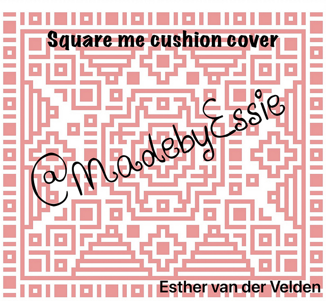 Square me cushion cover