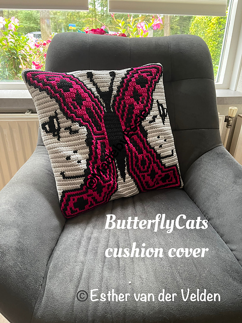 ButterflyCats cushion cover