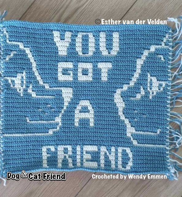 Dog&Cat Friend cushion cover