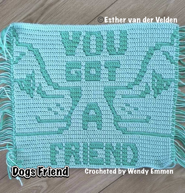 Dogs Friend cushion cover