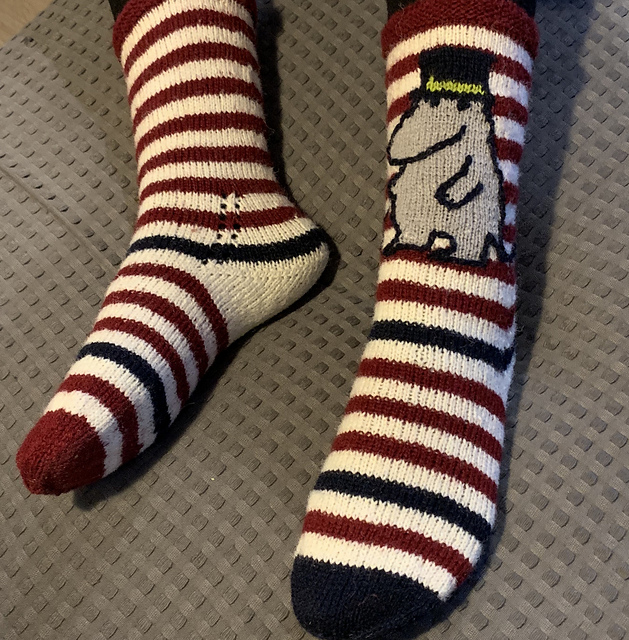 40. Moominpappa Socks