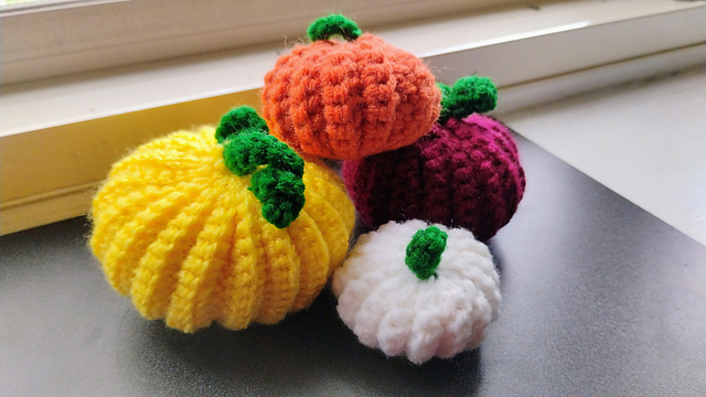 Crochet Pumpkin Patch