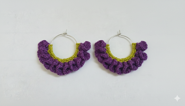 Tulip Hoop Earrings