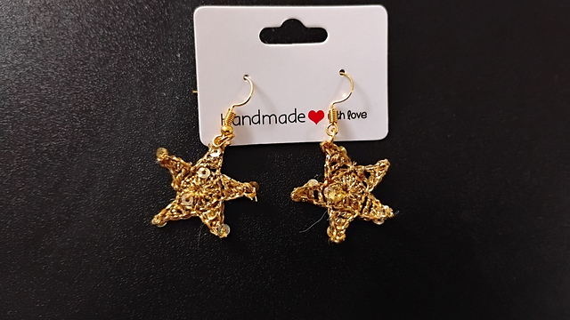 Christmas Star Earrings
