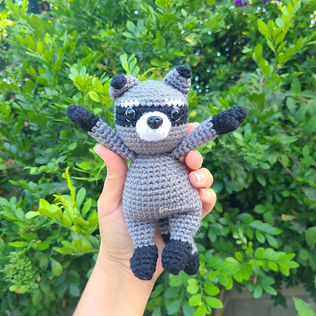 Ravelry: Pedro the Racoon pattern by Karla Der