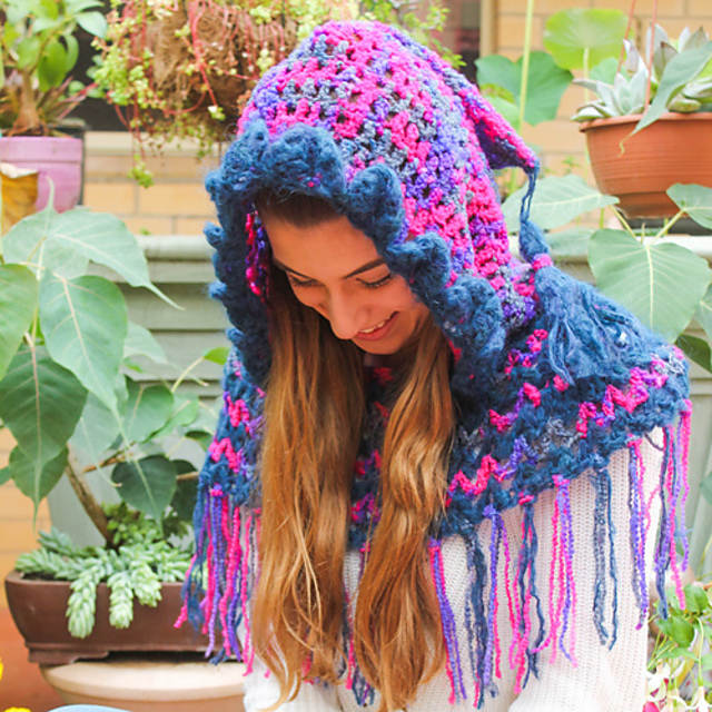 Fringed Hood