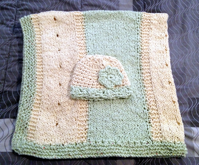 Baby Hat with Flower