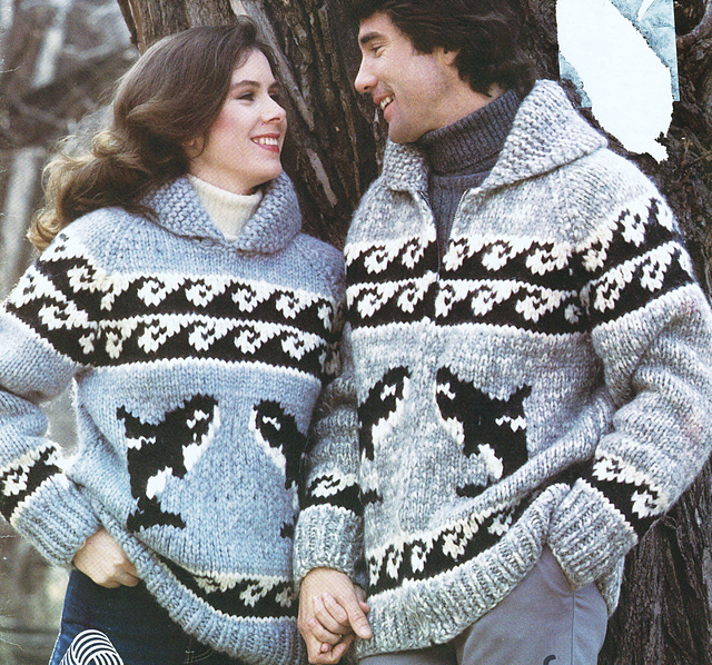 イ*ウ様 稀少柄【Canadian Sweater】SPOUTING WHALE Ravelry: Killer Whale Jacket pattern by White Buffalo Mills Ltd.