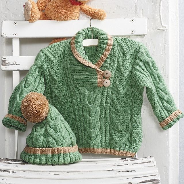 S8653 Sweater and Hat/Pulli und Mütze