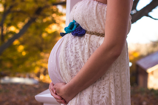 Floral Maternity Sash