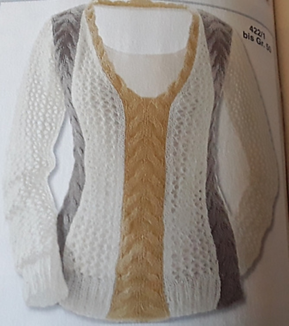 Modell 422/1 Musterpullover