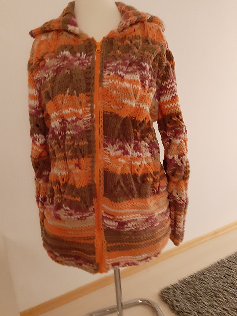 5558 Jacke mit hohem Bund