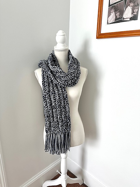 Chunky Ribbed Scarf