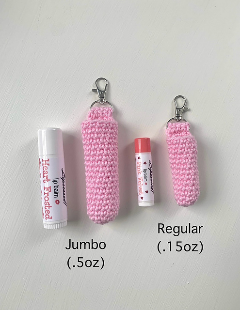 Lip Balm Keychain - Regular and Jumbo