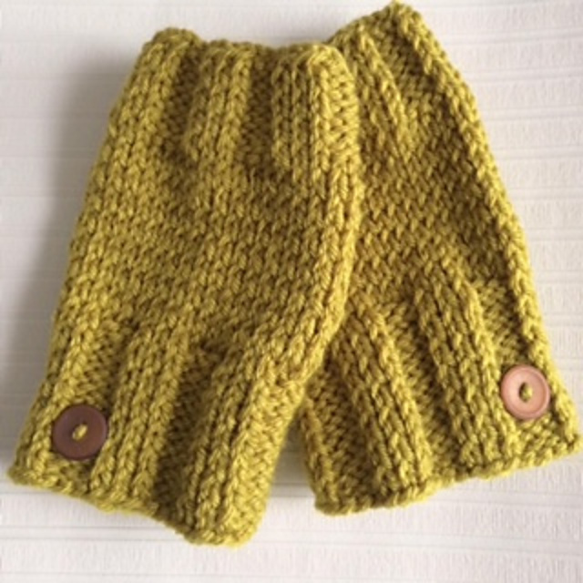 Simple Fingerless Gloves