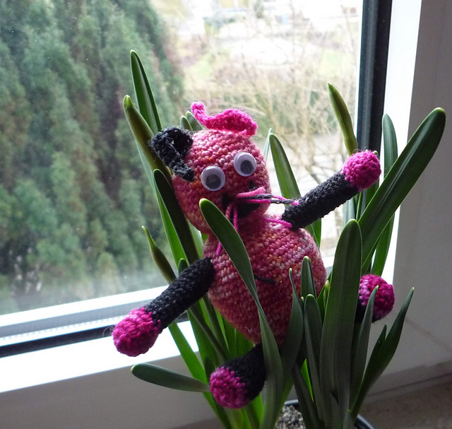 Stash Monster-Crochet