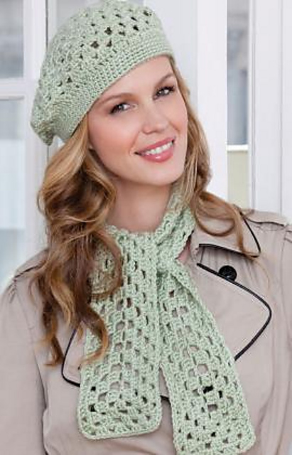 First Beret & Scarf