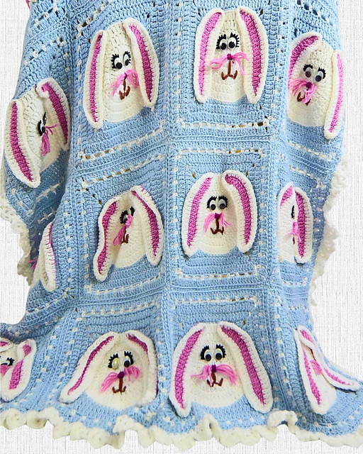 Easter Bunny Afghan