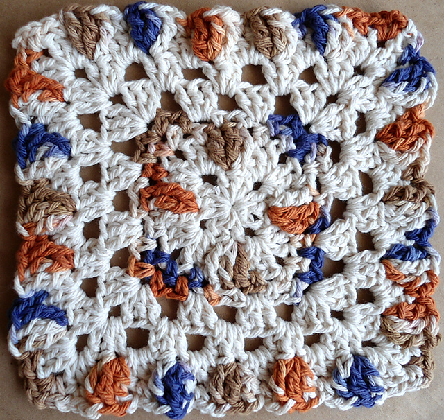 African Sunset Dishcloth