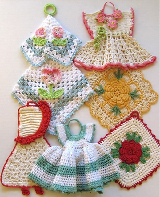 Premium Vintage Potholders PB055