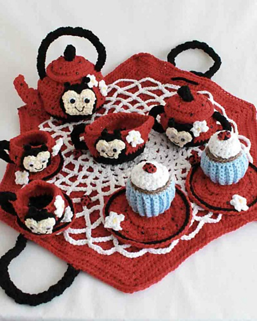 Ladybug Tea Set