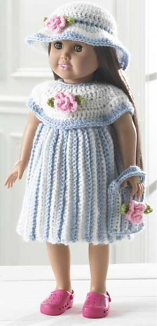 Little Miss Rosalie 18" Doll Outfit - PA986