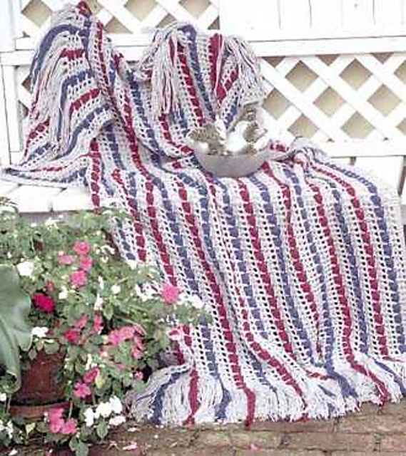 Berry Garland Afghan - PA732