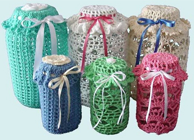 Easy Lace Jar Covers Set 1 - PA835