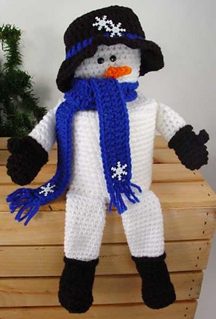 Frosty Toilet Paper Topper - PA377
