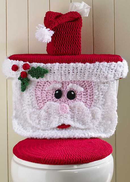 Santa Toilet Cover