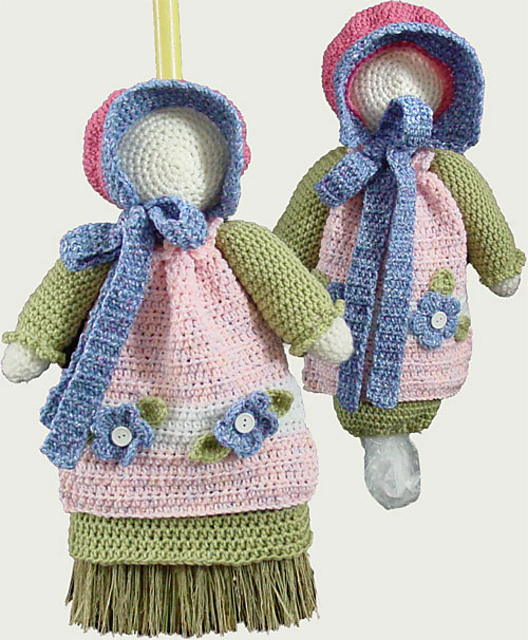 Sunbonnet Sue Broom Cover and Bag Keeper