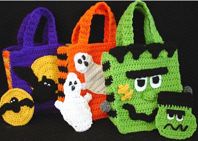 Halloween Bags with Money Holders