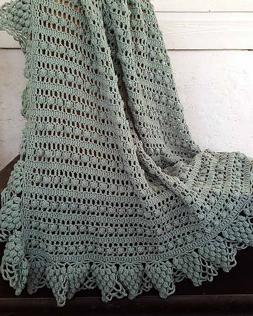 Vintage Grapes Afghan