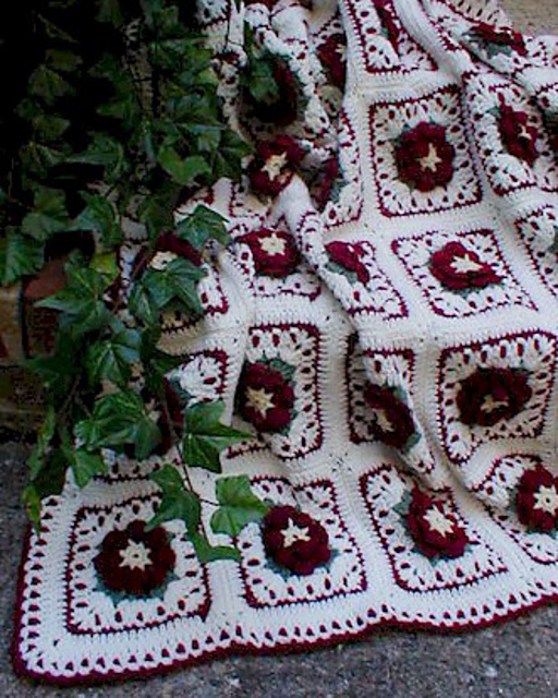 Country Rose Afghan I