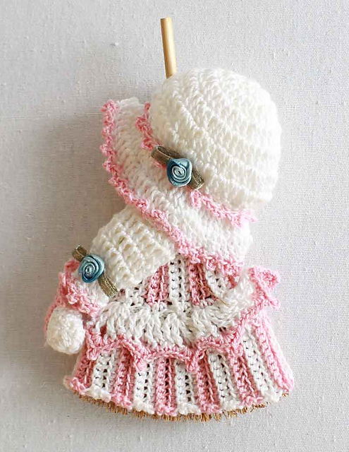 Nicolette Mini Broom Doll