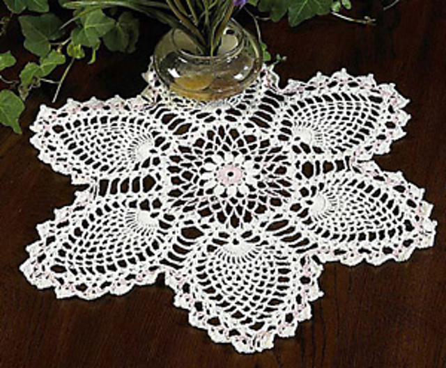 Pineapple Doily