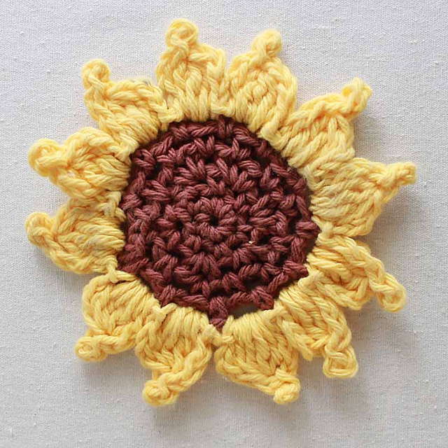 Sunflower Coaster