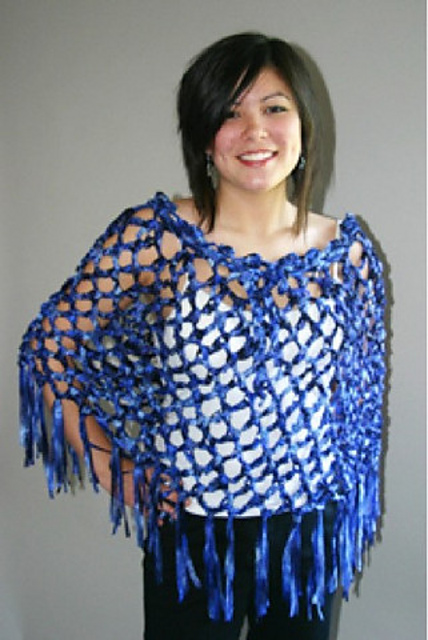Ribbon Poncho