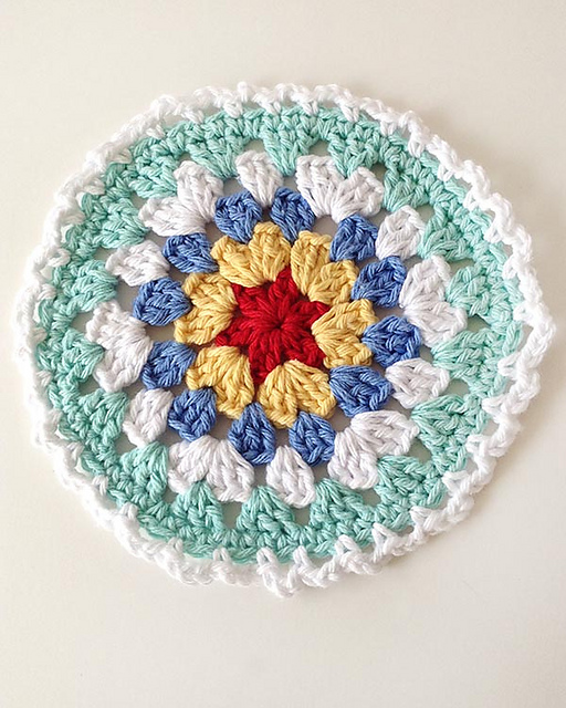 Granny-Go-Round Washcloth - PB181