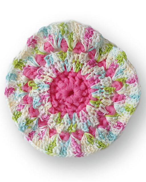 Round Scrubby Dishcloth