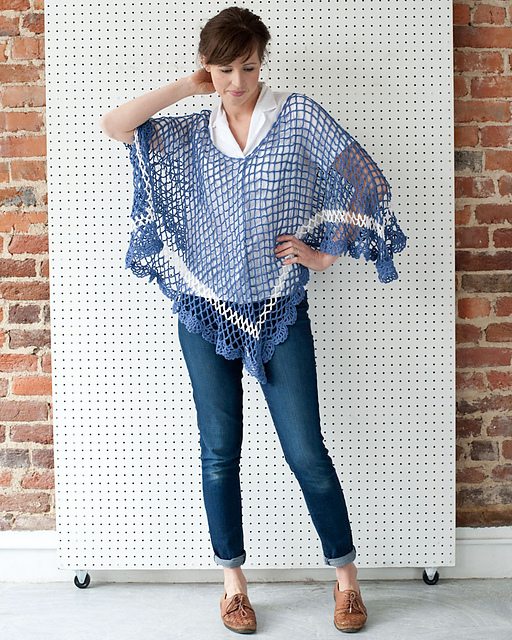 Sea Breeze Poncho