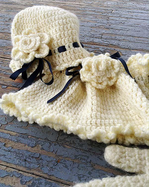Beginner Hat and Mitten Set - PA278