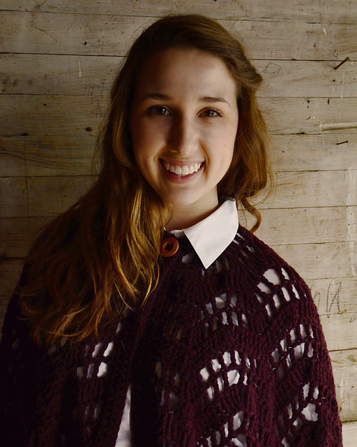 Lacy Ripple Cape - PA408