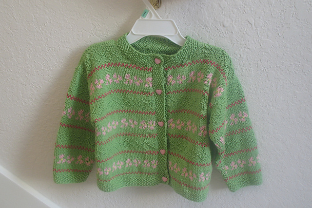 0004-5 Pink, Green and Yellow Baby Set